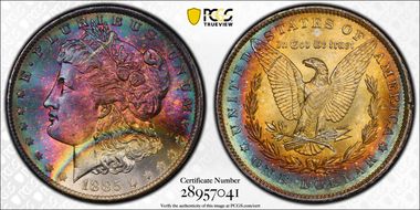 1885-O $1 MS65