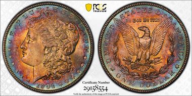 1904 $1 MS63