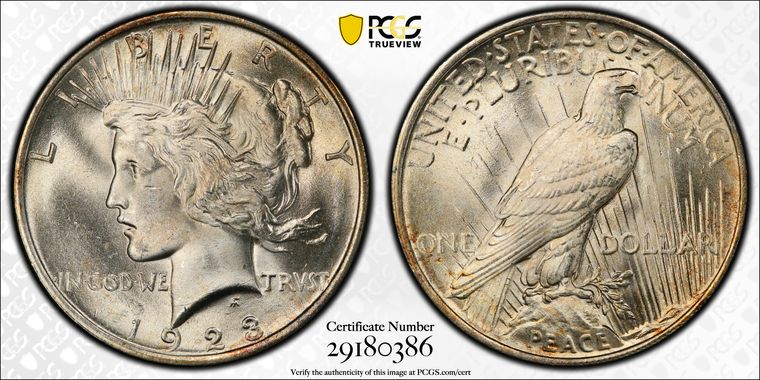 Cert 29180386 - Coin Image