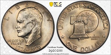 1976-D $1 Type 2 MS66