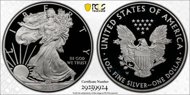 2014-W $1 Silver Eagle First Strike PR70DCAM