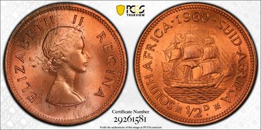 1960 1/2D KM-45 MS64RD