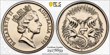 1991 5C Large SD MS66