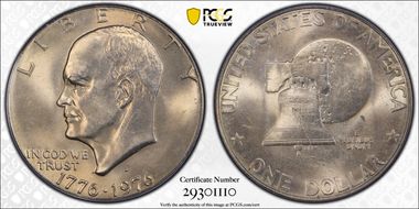 1976-D $1 Type 1 MS65