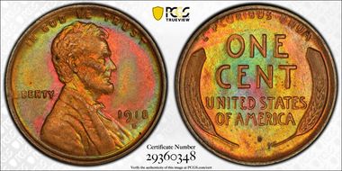 1918-D 1C MS64RB