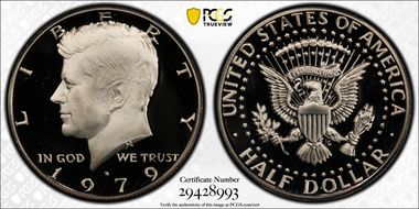1979-S 50C Type 1 PR70DCAM