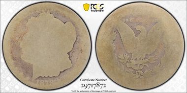 1878 8TF $1 VAM 8, Stick Feather PO1