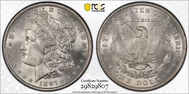 1897 $1 MS65