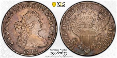 1799 $1 VF25