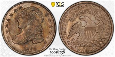 1830/29 10C JR-4, FS-301 MS62