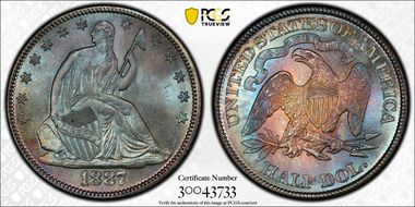 1887 50C MS67