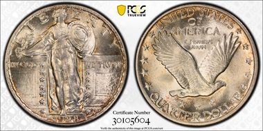 1928 25C MS64FH