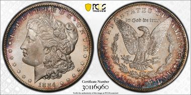 1884-CC $1 MS66DMPL
