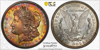 1921 $1 Morgan MS65+