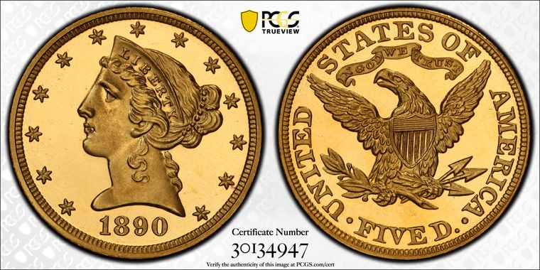 Cert 30134947 - Coin Image