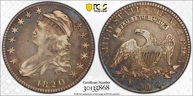 1820 50C O-103a VF25