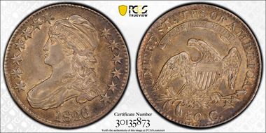 1826 50C O-116a AU55
