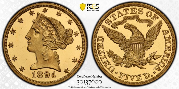 Cert 30137600 - Coin Image