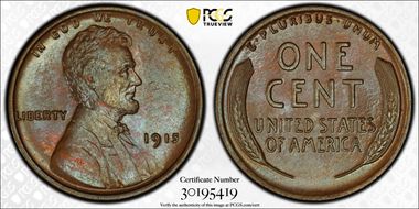1915 1C MS65BN