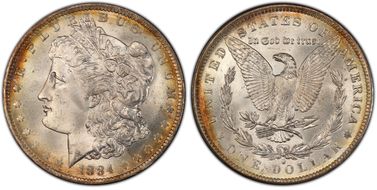 1884-O $1 MS66