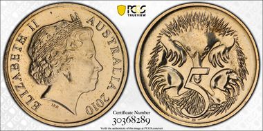 2010 5C Small SD MS66