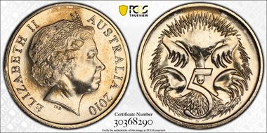 2010 5C Small SD MS67