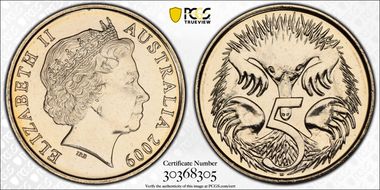 2009 5C Tiny SD MS66