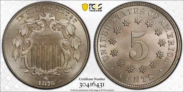 1876 5C MS66+