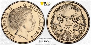 2013 5C Tiny SD MS67