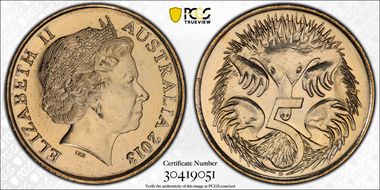 2013 5C Tiny SD MS66