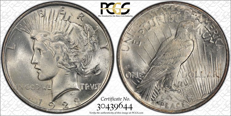 Cert 30439644 - Coin Image