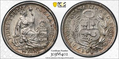 1911-FG 1/2 Din KM-206.2 AU58