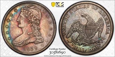 1839 50C GR-5 AU50