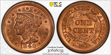 1848 1C N-35 MS66RB