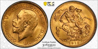 1915 Sov S-3996 MS65