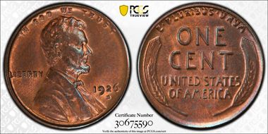 1926-D 1C MS64RB
