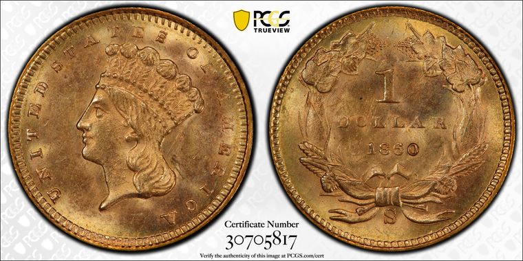 Cert 30705817 - Coin Image