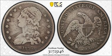 1836 25C Browning 5 VG10