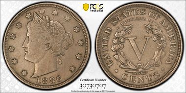 1886 5C RPD FS-301 VF30