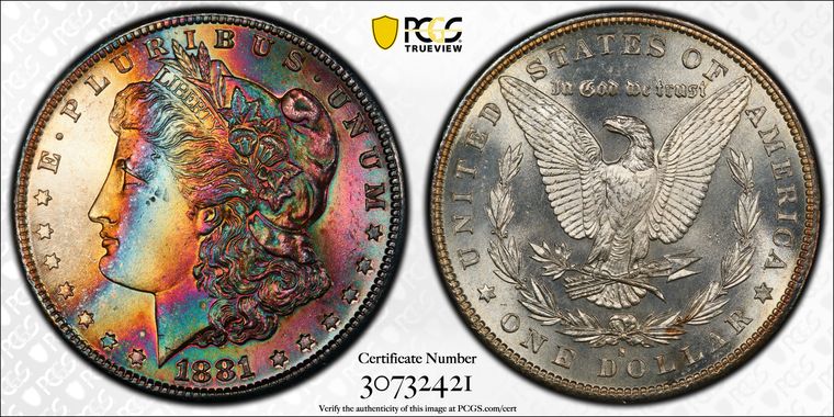 Cert 30732421 - Coin Image