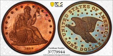 1839 $1 J-109 Res PR64RB