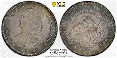 1820/19 50C Curl Base 2 MS64