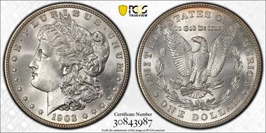 1903 $1 MS66+