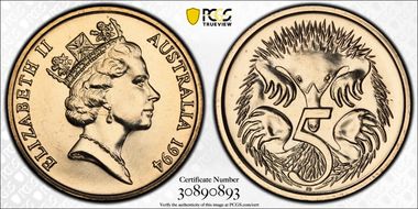 1994 5C Small SD MS68