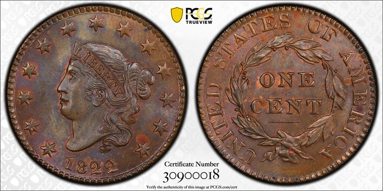 Cert 30900018 - Coin Image