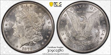 1879-S $1 MS62