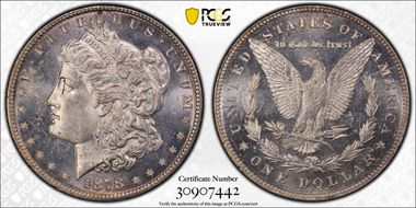1878 7/8TF $1 Strong VAM 41 7/7 MS64PL