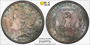 1883 $1 MS64