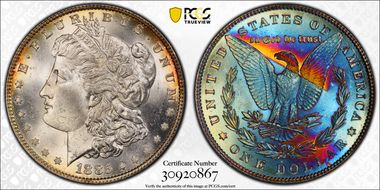 1885 $1 MS64