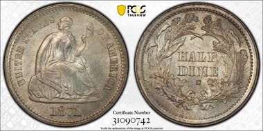 1871-S H10C MS66